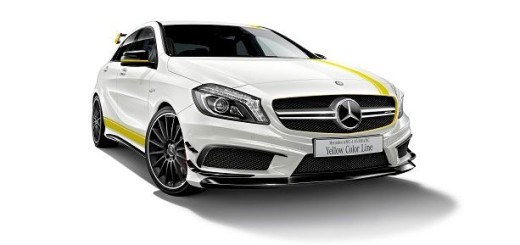 Mercedes－AMG　A　４５　４MATIC　Yellow　Color　Line